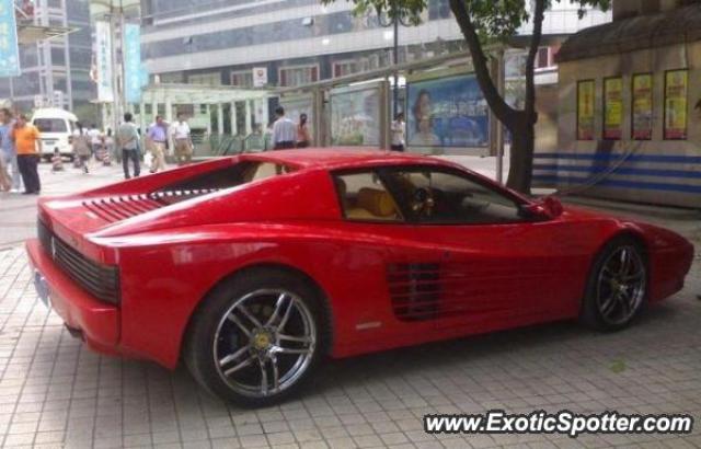 Ferrari Testarossa spotted in Chongqing, China