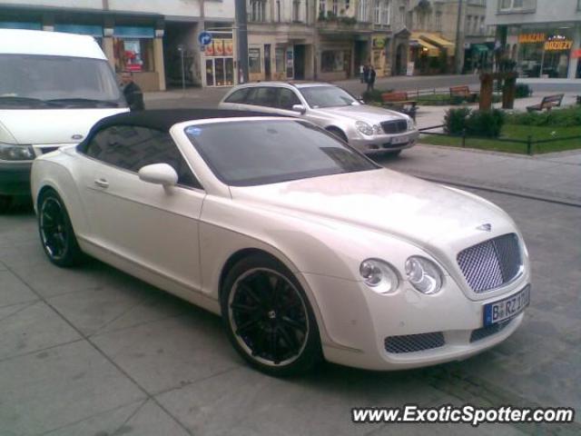 Bentley Continental spotted in Wroclaw, Poland