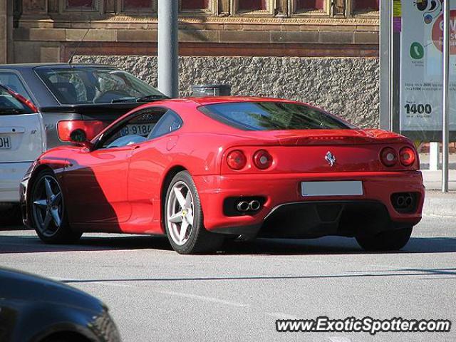 Ferrari 360 Modena spotted in Barcelona, Spain