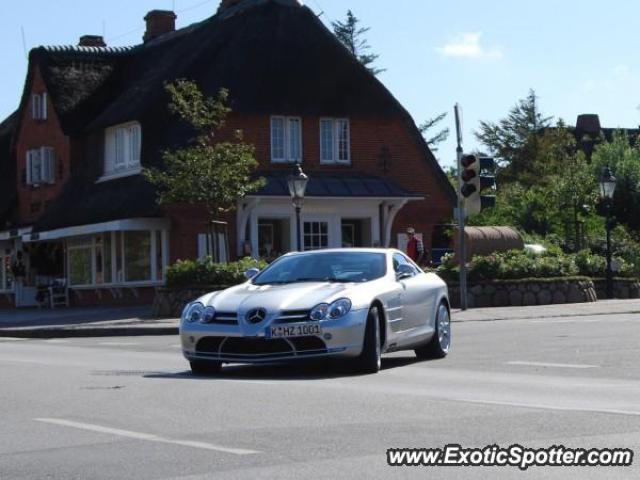 Mercedes SLR spotted in Hamburg, Germany