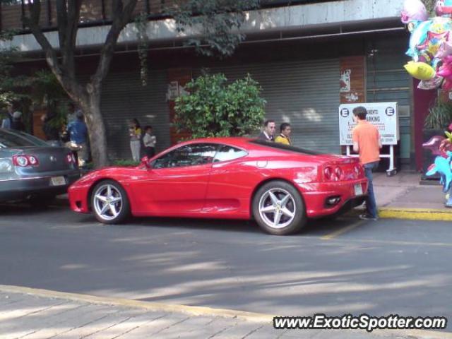 Ferrari 360 Modena spotted in Distrito federal, Mexico
