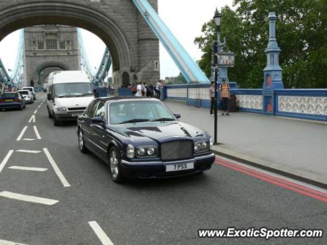 Bentley Arnage spotted in London, United Kingdom