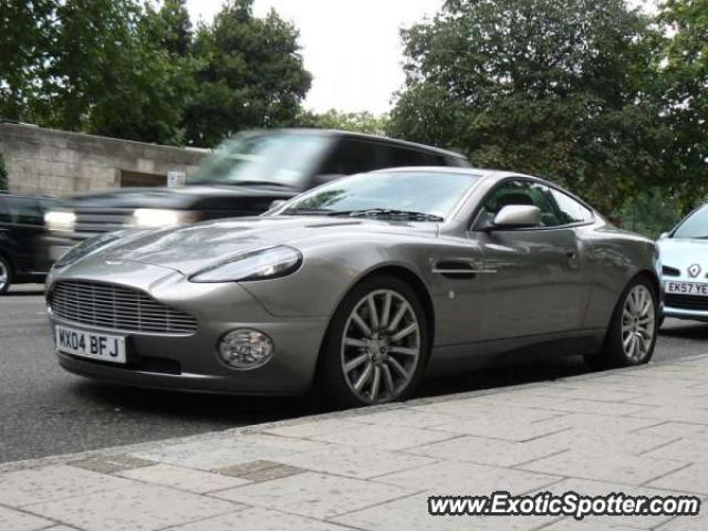Aston Martin Vanquish spotted in London, United Kingdom