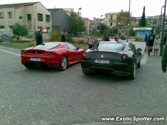 Ferrari 599GTB spotted in Thisio,Athens, Greece