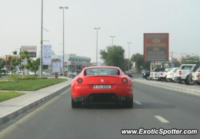 Ferrari 599GTB spotted in Dubai, United Arab Emirates