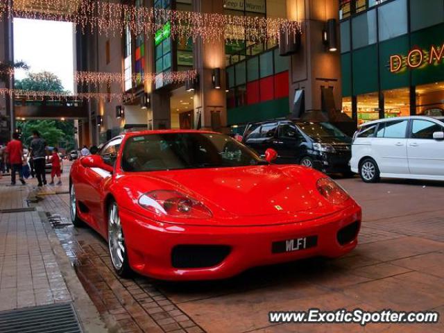 Ferrari 360 Modena spotted in Kuala Lumpur, Malaysia