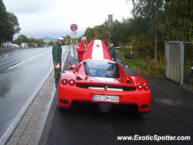 Ferrari Enzo spotted in Nürburg, Germany