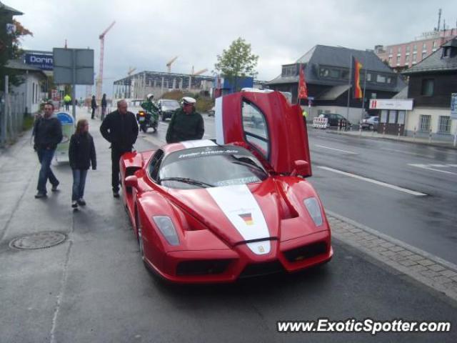 Ferrari Enzo spotted in Nürburg, Germany