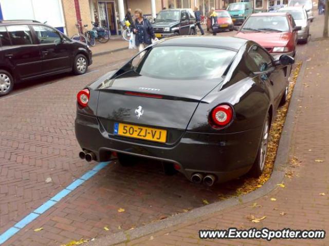 Ferrari 599GTB spotted in Joure, Netherlands
