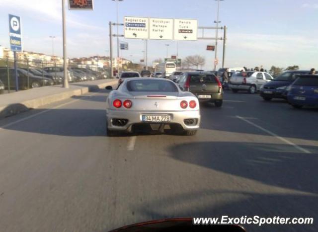 Ferrari 360 Modena spotted in Istanbul, Turkey