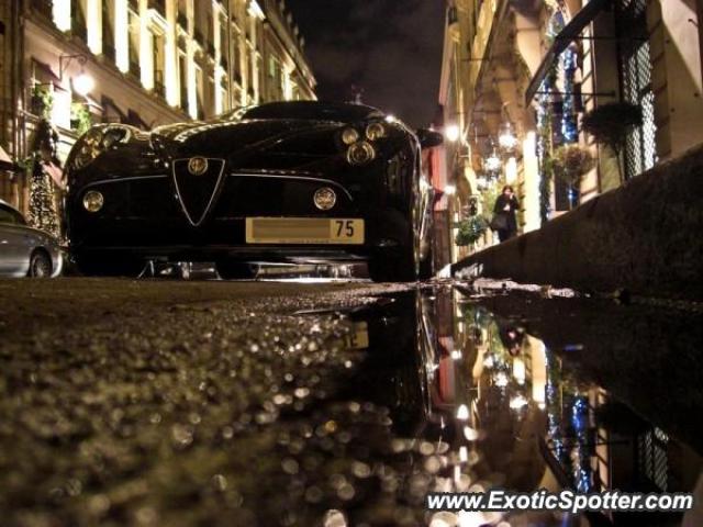 Alfa Romeo 8C spotted in Paris, France