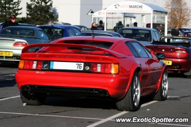 Lotus Esprit spotted in Caen & Deauville, France