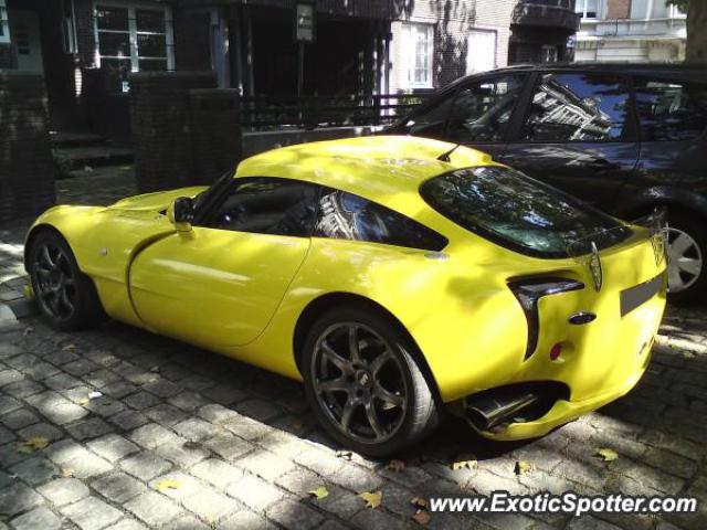 TVR Sagaris spotted in Brussels, Belgium