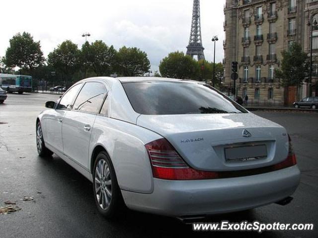 Mercedes Maybach spotted in Paris, France