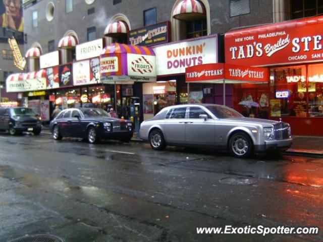 Rolls Royce Phantom spotted in New york, New York