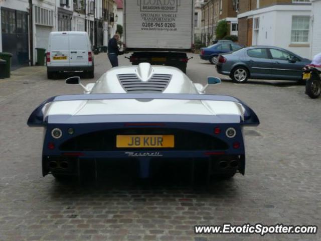 Maserati MC12 spotted in London, United Kingdom