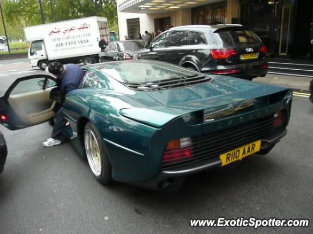 Jaguar XJ220 spotted in London, United Kingdom