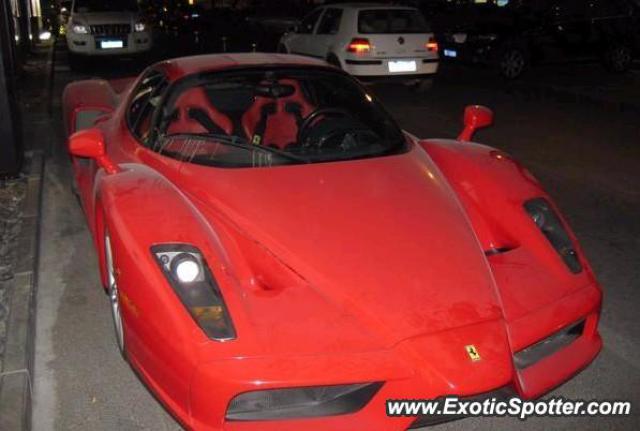 Ferrari Enzo spotted in Beijing, China