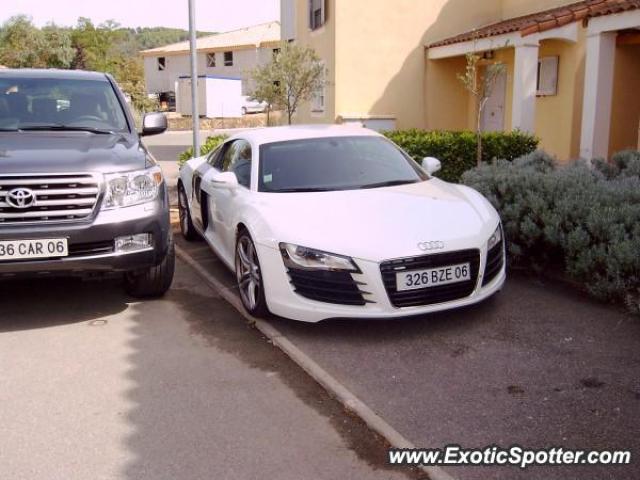 Audi R8 spotted in Mougins, France