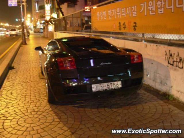 Lamborghini Gallardo spotted in Busan, South Korea