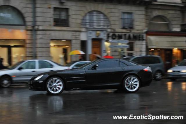 Mercedes SLR spotted in Lyon, France
