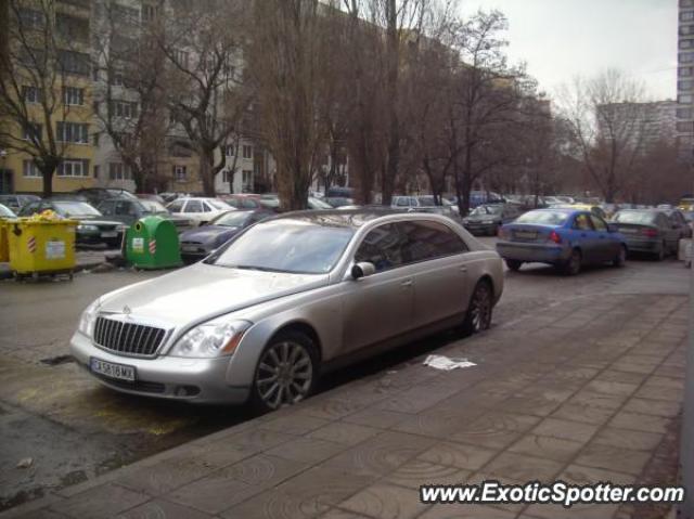 Mercedes Maybach spotted in Sofia, Bulgaria
