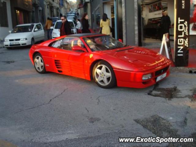 Ferrari 348 spotted in Unknown City, Malta