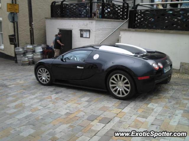 Bugatti Veyron spotted in Southampton, United Kingdom