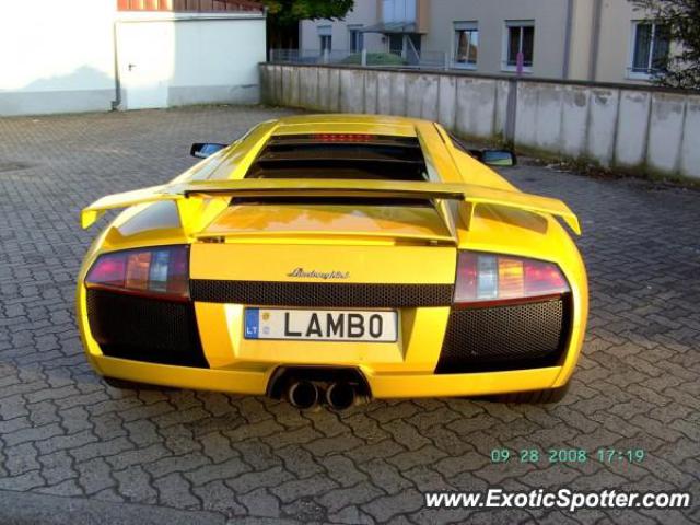 Lamborghini Murcielago spotted in Germersheim, Germany