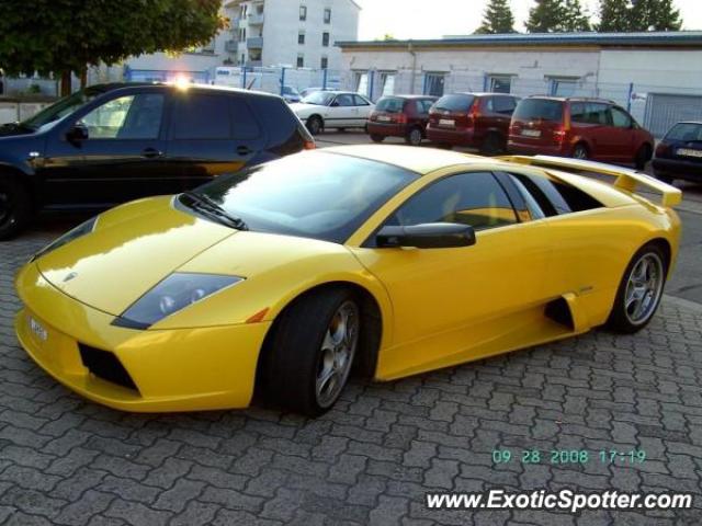 Lamborghini Murcielago spotted in Germersheim, Germany