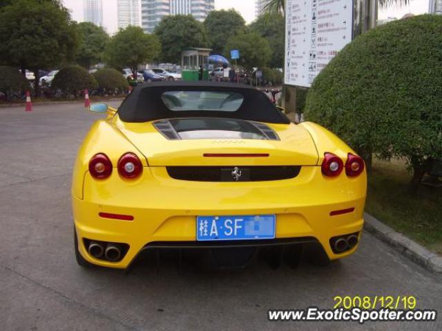 Ferrari F430 spotted in Nanning, China