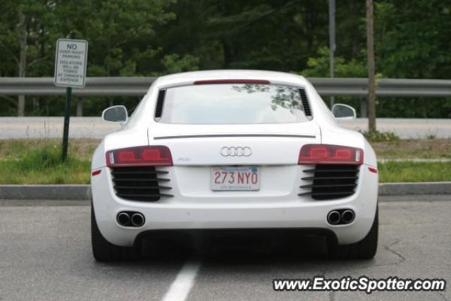 Audi R8 spotted in Queeche Gorge, New Hampshire