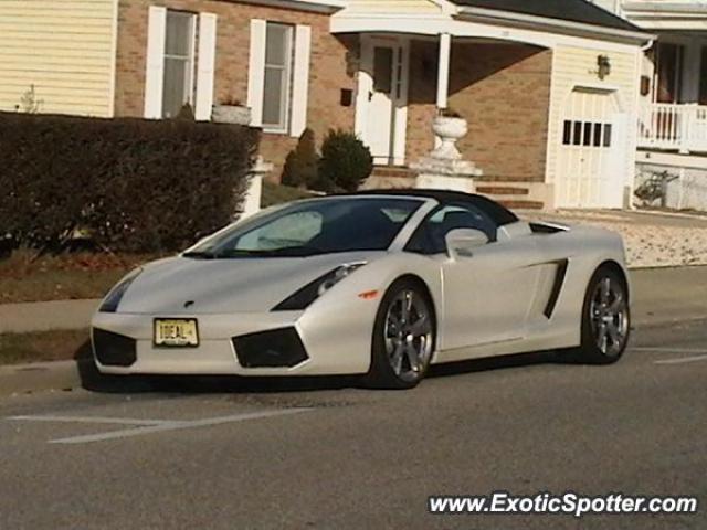Lamborghini Gallardo spotted in Point Pleasant, New Jersey