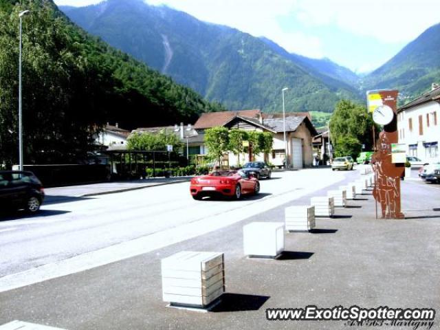 Ferrari 360 Modena spotted in Martigny, Switzerland