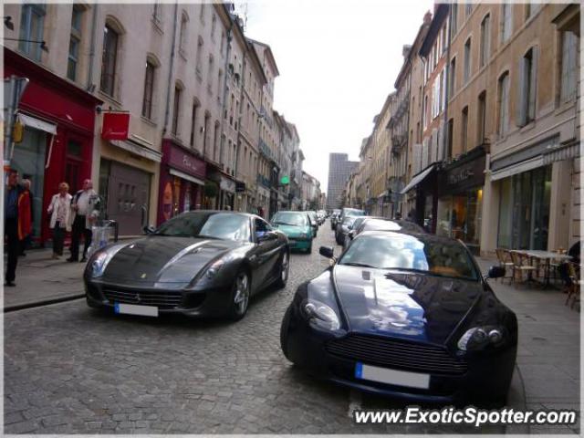 Ferrari 599GTB spotted in Nancy, France