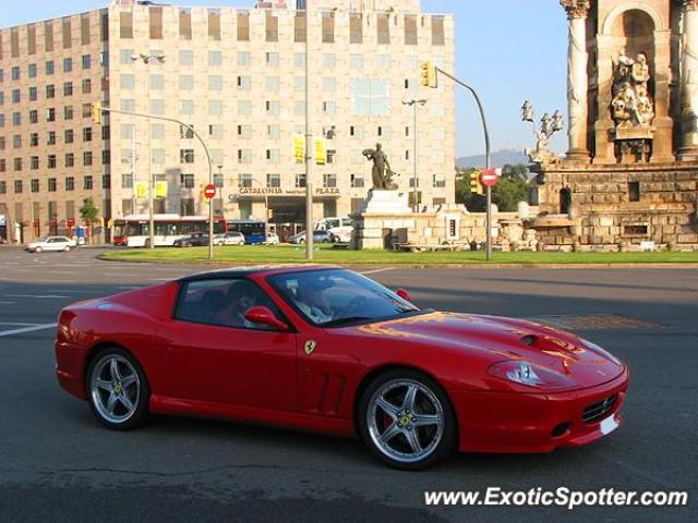 Ferrari 575M spotted in Barcelona, Spain