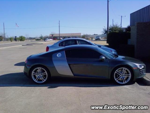 Audi R8 spotted in Garland, Texas