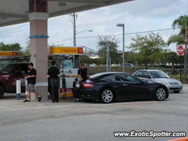 Maserati GranTurismo spotted in Ft. Lauderdale, Florida