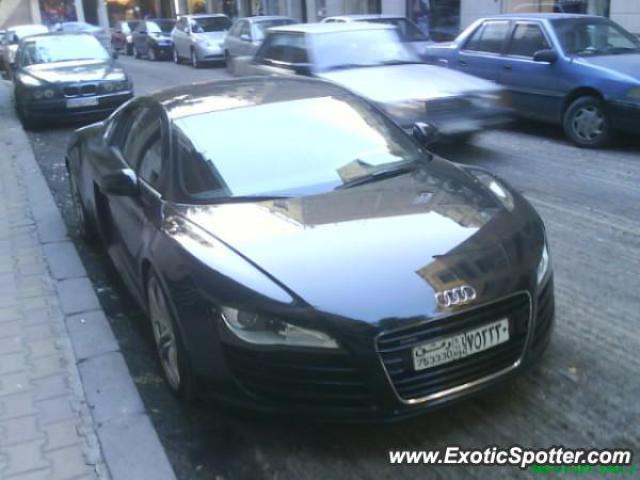 Audi R8 spotted in Damascus, Syria