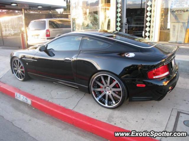 Aston Martin Vantage spotted in Los Angeles, California