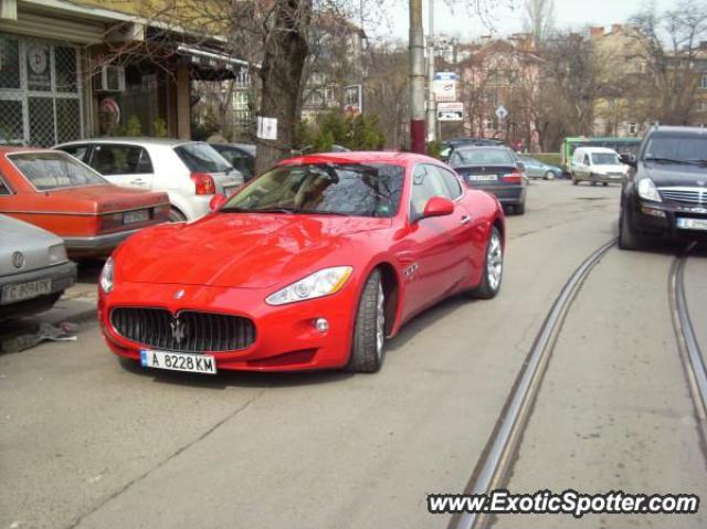 Maserati GranTurismo spotted in Sofia, Bulgaria