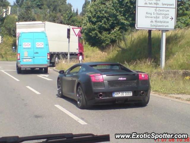 Lamborghini Gallardo spotted in Stuttgart, Germany