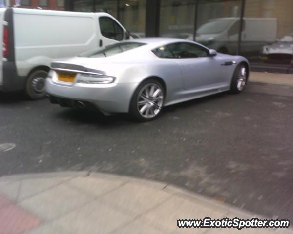 Aston Martin DBS spotted in Manchester, United Kingdom