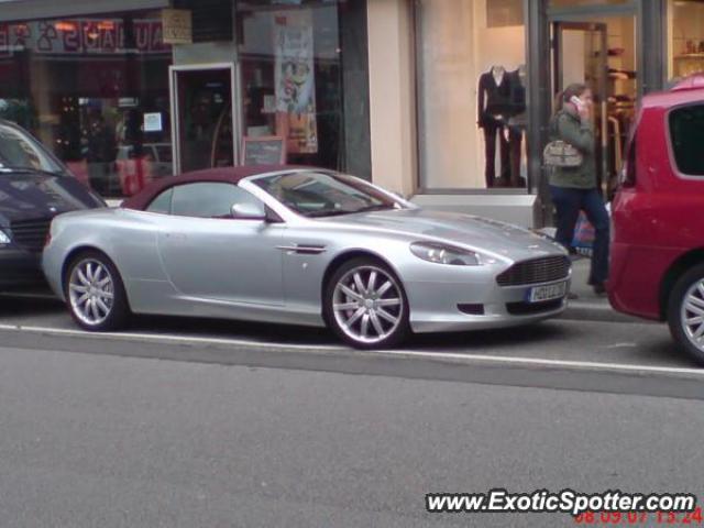 Aston Martin DB9 spotted in Mannheim, Germany