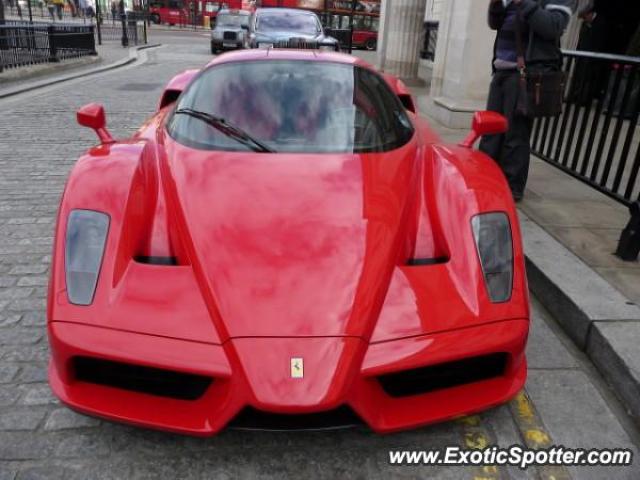 Ferrari Enzo spotted in London, United Kingdom