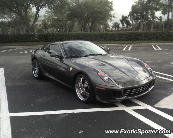 Ferrari 599GTB spotted in Jupiter/Palm Beach Gardens, Florida