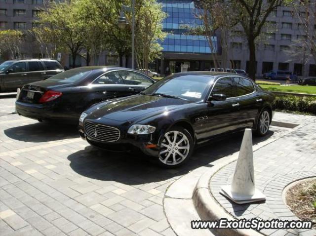 Maserati Quattroporte spotted in Houston, Texas