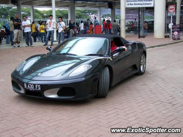 Ferrari F430 spotted in Jakarta, Indonesia
