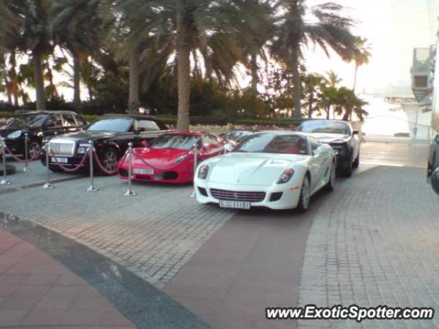 Ferrari 599GTB spotted in Dubai, United Arab Emirates