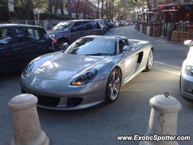 Porsche Carrera GT spotted in Milano marittima, Italy